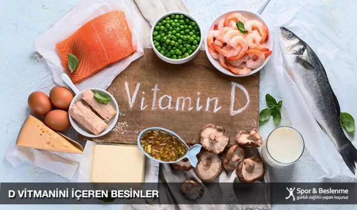 d vitamini hangi besinlerde bulunur